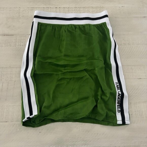 Karl Lagerfeld Green Skirt - Picture 2 of 4